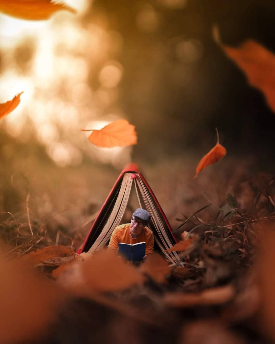 Canadian Photographer Joel Robison Creates Amazing Miniature Images Of Himself