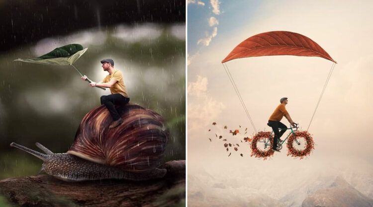 Canadian Photographer Joel Robison Creates Amazing Miniature Images Of Himself