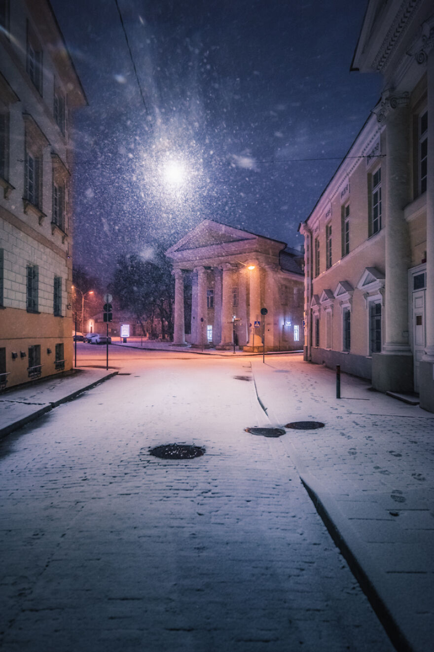 Beautiful Photos Of Vilnius During The Winter Captured By Patryk Bieganski