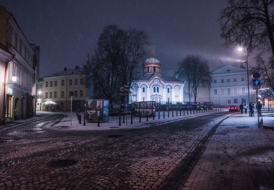 Beautiful Photos Of Vilnius During The Winter Captured By Patryk Bieganski