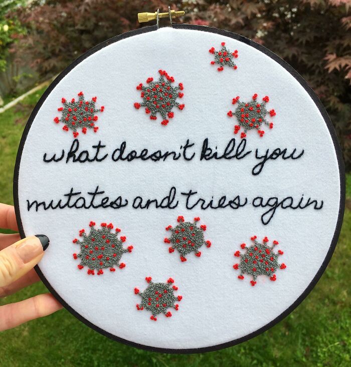 Creative Embroidery Work Photos Shared By Reddit Group