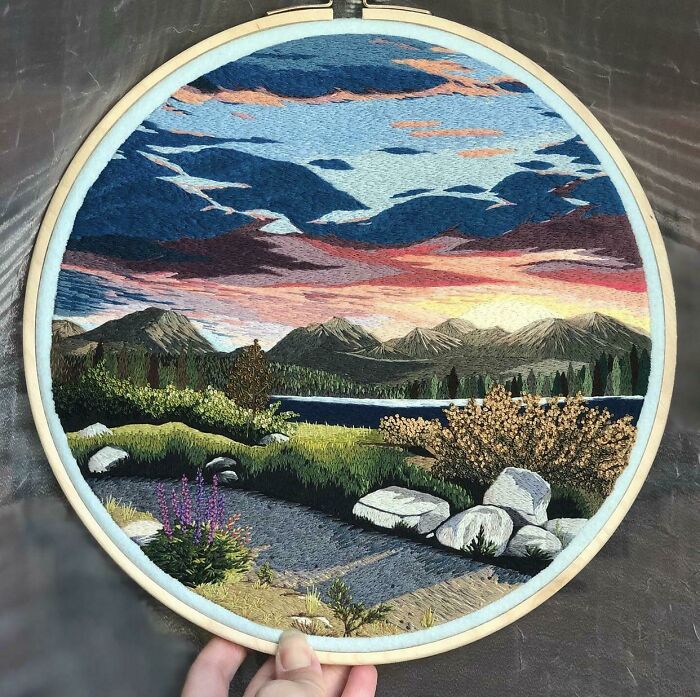 Creative Embroidery Work Photos Shared By Reddit Group