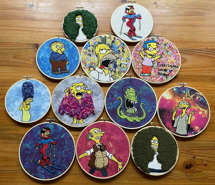 Creative Embroidery Work Photos Shared By Reddit Group