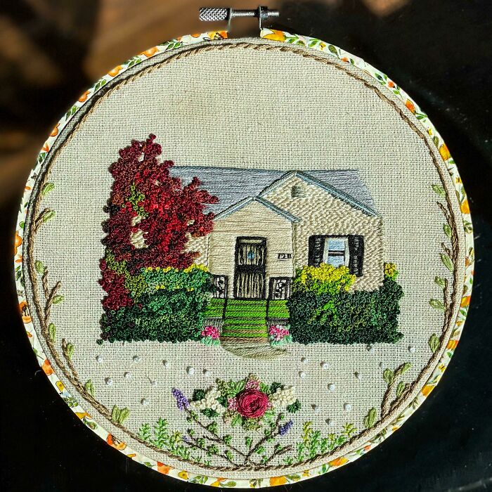 Creative Embroidery Work Photos Shared By Reddit Group