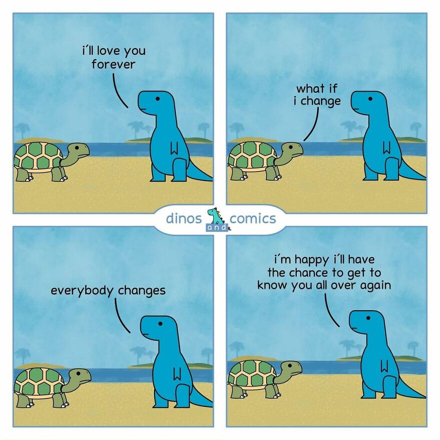 20 Funny And Adorable Dinosaur Comics That Might Boost Your Mental Health