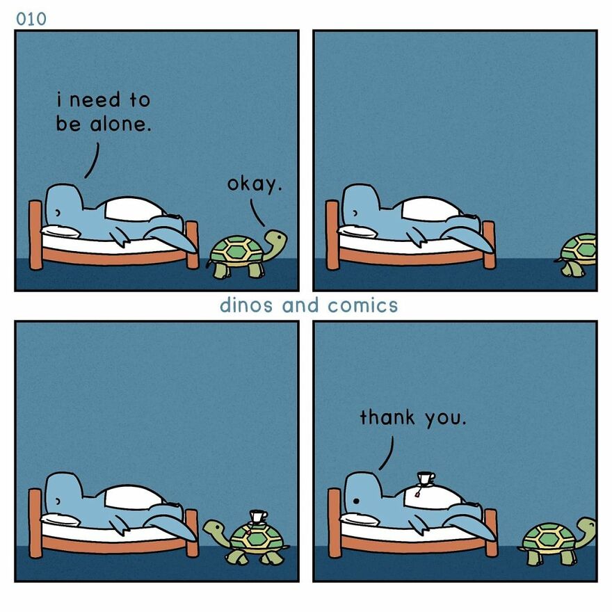 20 Funny And Adorable Dinosaur Comics That Might Boost Your Mental Health