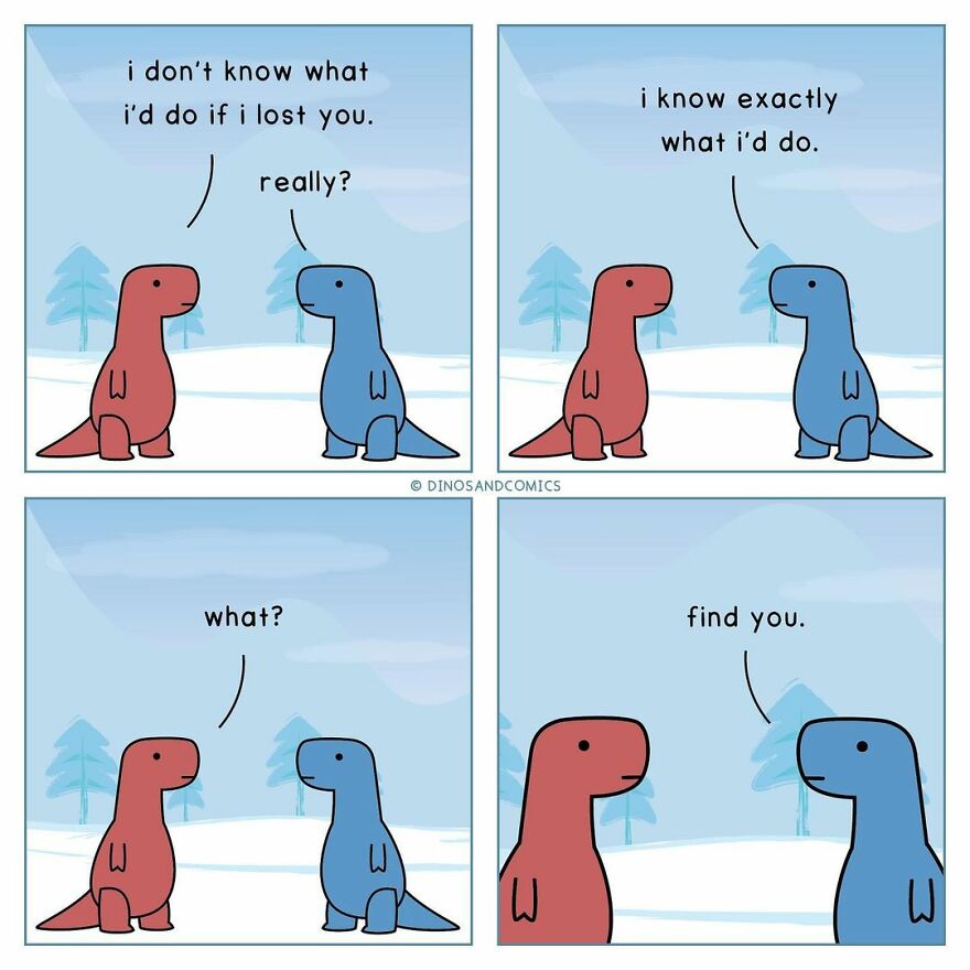 20 Funny And Adorable Dinosaur Comics That Might Boost Your Mental Health