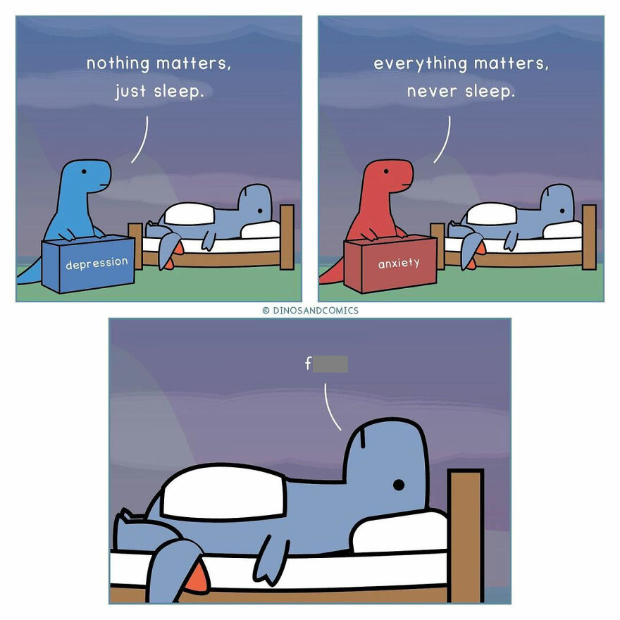 20 Funny And Adorable Dinosaur Comics That Might Boost Your Mental Health