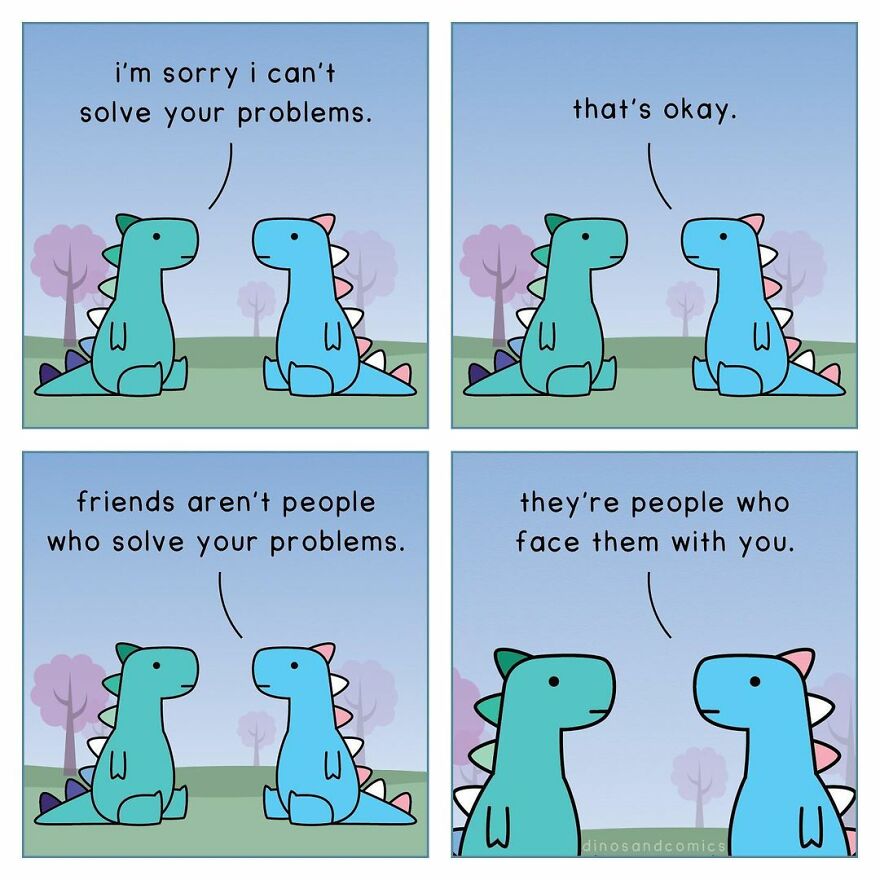 20 Funny And Adorable Dinosaur Comics That Might Boost Your Mental Health