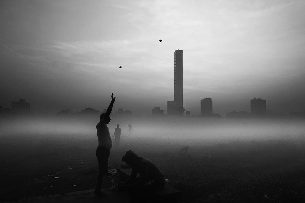 Foggy Winter Morning In Kolkata By Dipanjan Chakraborty