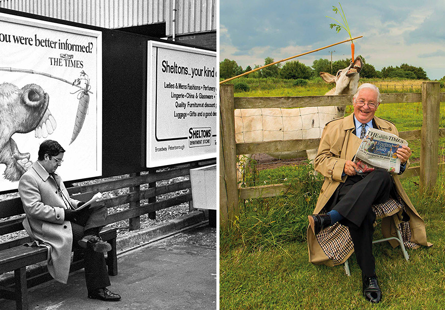 Photographer Chris Porsz Recreates His Photos Of Strangers From 40 Years Ago