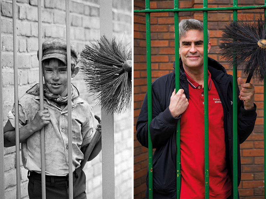 Photographer Chris Porsz Recreates His Photos Of Strangers From 40 Years Ago