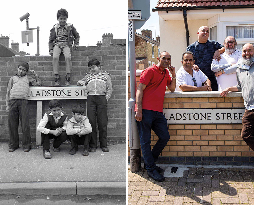 Photographer Chris Porsz Recreates His Photos Of Strangers From 40 Years Ago