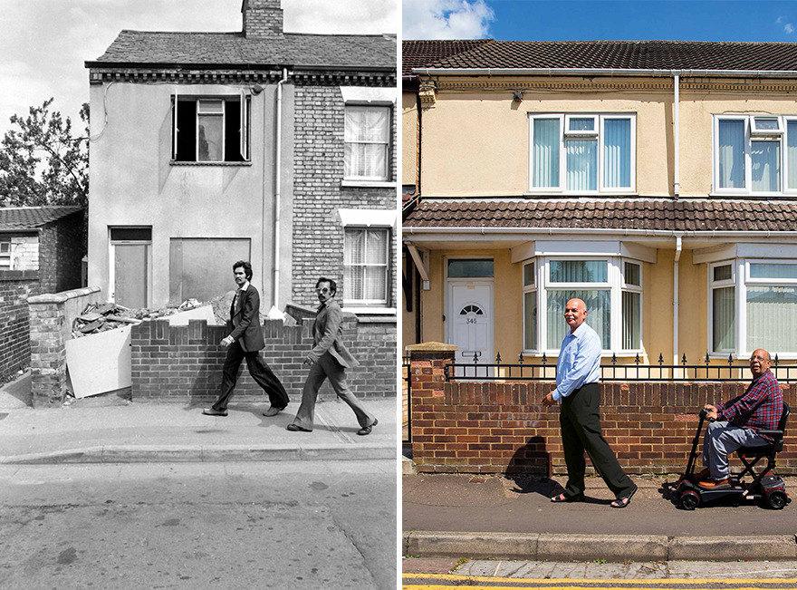 Photographer Chris Porsz Recreates His Photos Of Strangers From 40 Years Ago