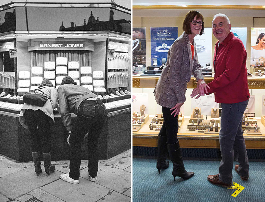 Photographer Chris Porsz Recreates His Photos Of Strangers From 40 Years Ago