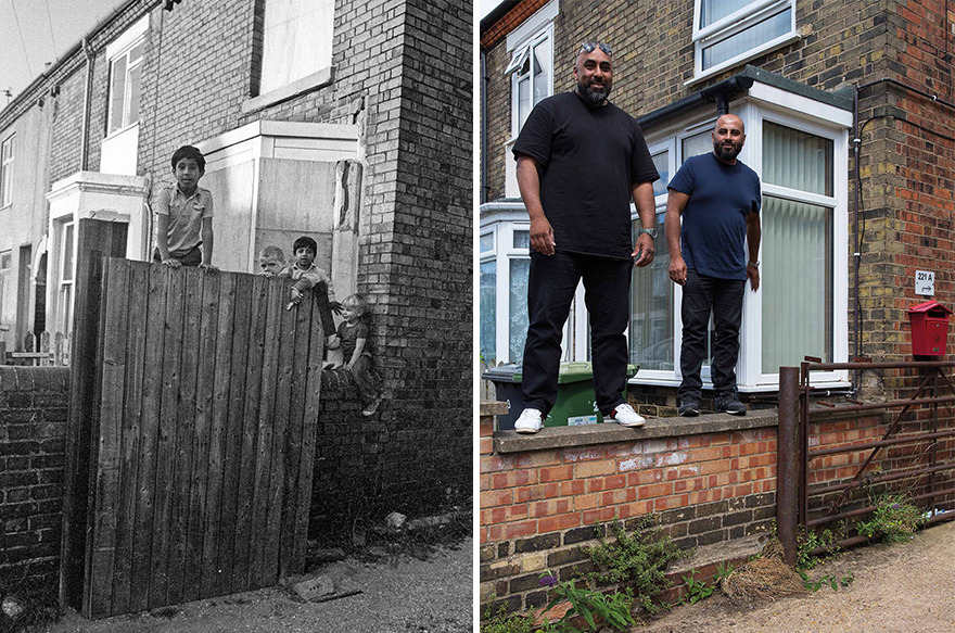 Photographer Chris Porsz Recreates His Photos Of Strangers From 40 Years Ago