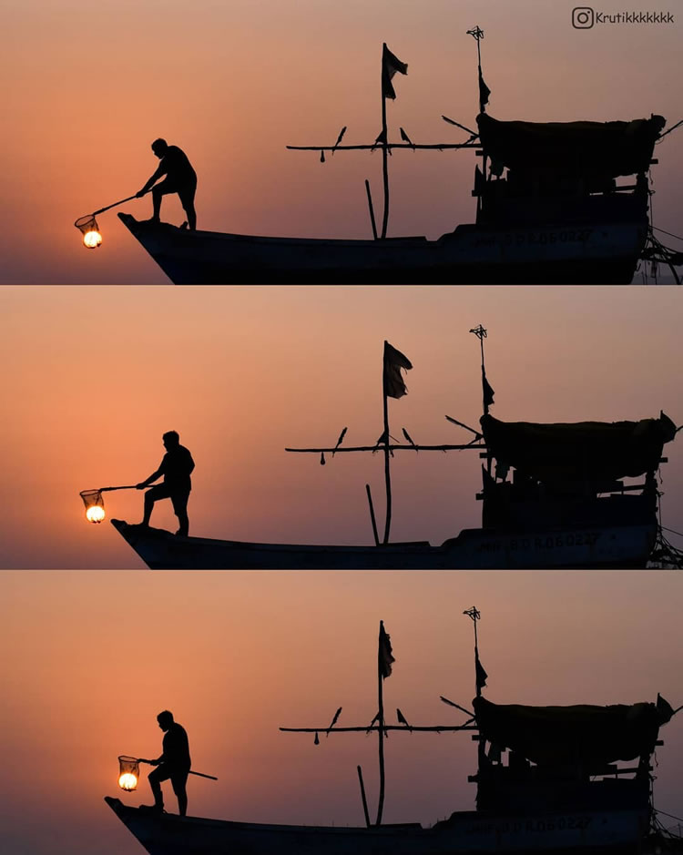 Krutik Thakur Captures Beautiful Sunset Silhouettes To Tell Magical Visual Stories