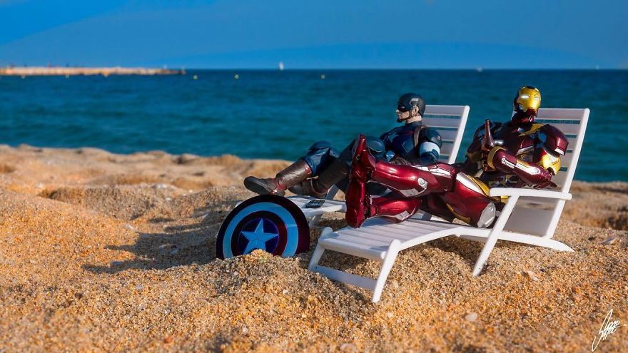 Photographer David Cubero Captured What Superheroes Do When They Are Not Saving The World