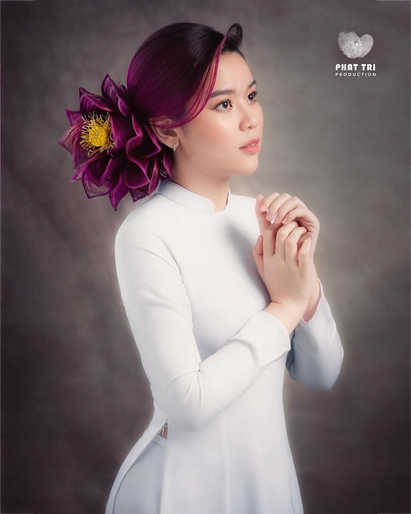 Beautiful Hairstyles That Look Like Ornate Flowers