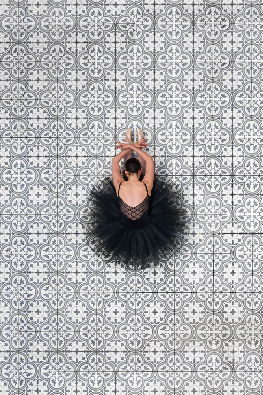 Ballerinas From Above By Brad Walls