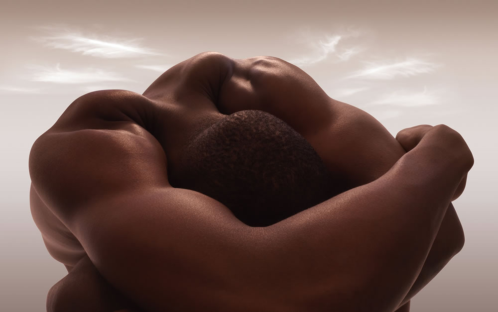 Bodyscapes of the human body by Carl Warner