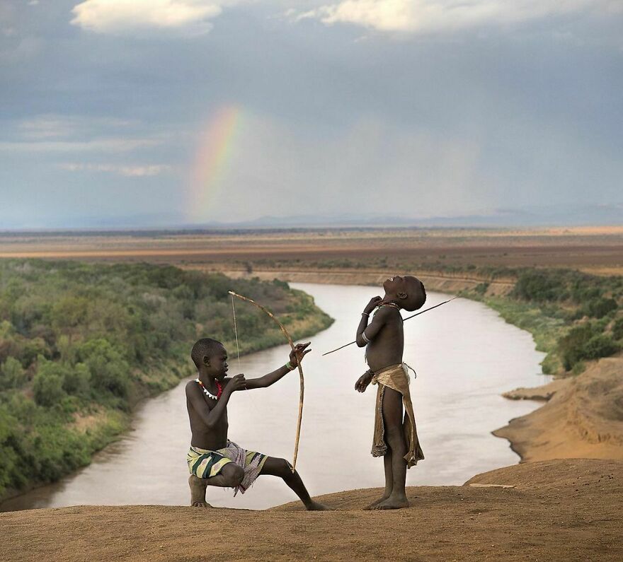 Childhood Looks Like Around The World By Massimo Bietti