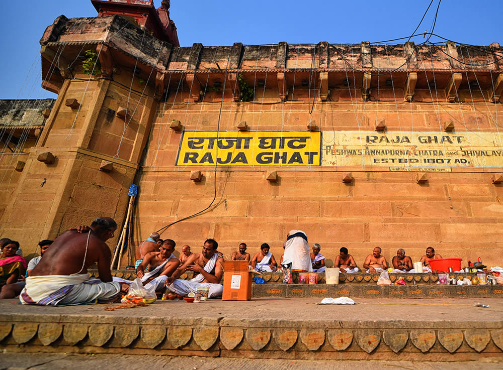 Stair Dairy Of Colorful Varanasi By Tanusree Mitra