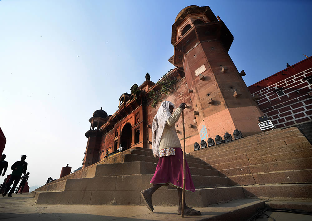 Stair Dairy Of Colorful Varanasi By Tanusree Mitra