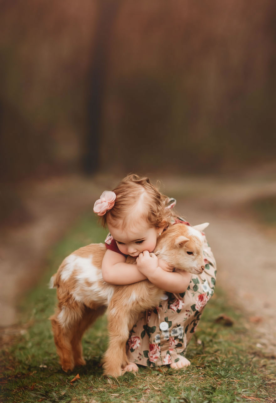 Magical Connection Between Kids And Animals By Andrea Martin