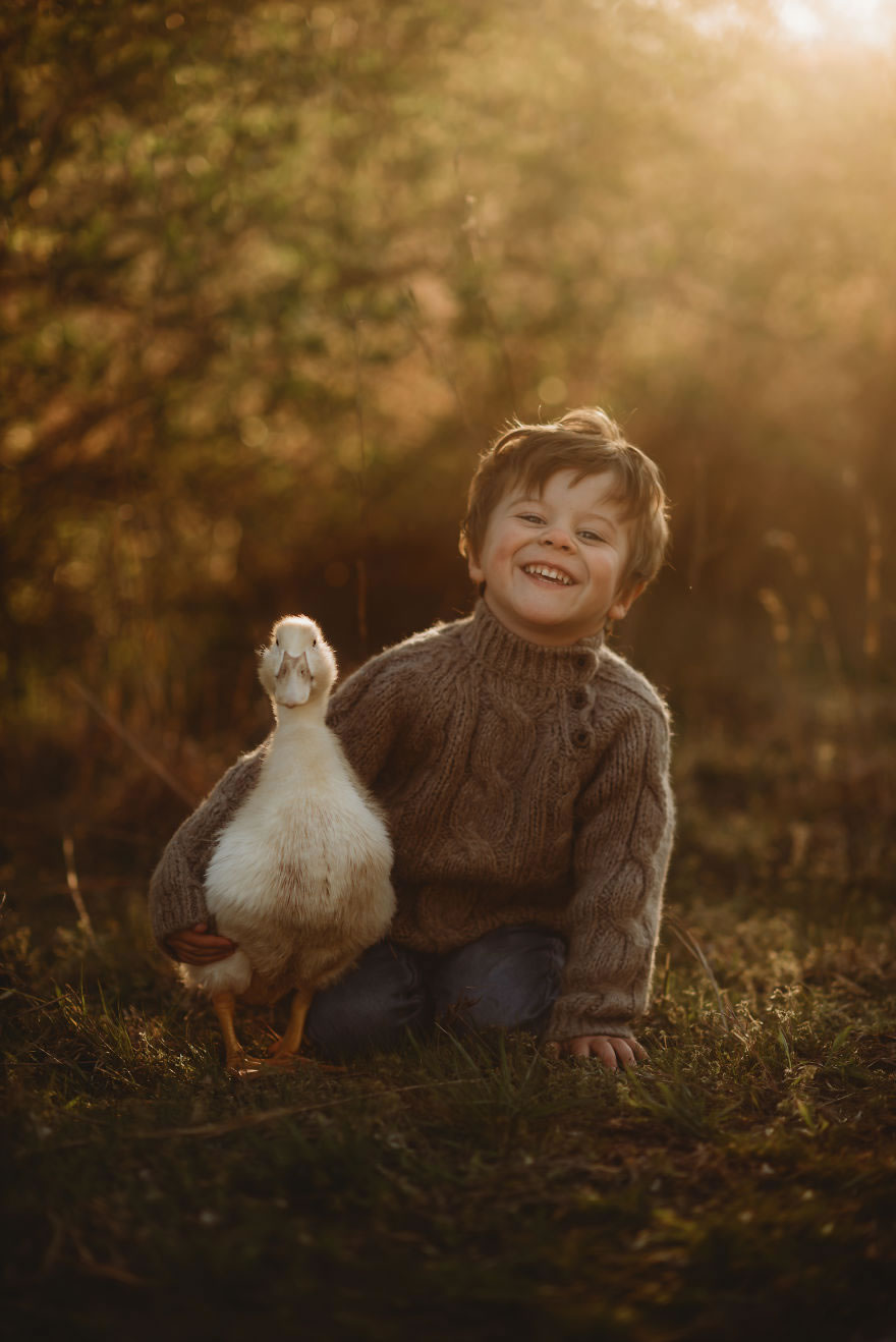 Magical Connection Between Kids And Animals By Andrea Martin