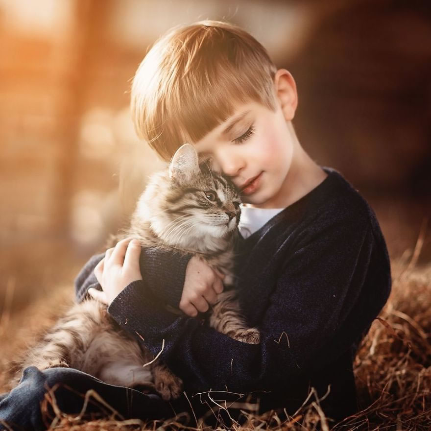 Magical Connection Between Kids And Animals By Andrea Martin