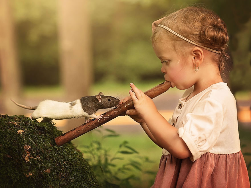 Magical Connection Between Kids And Animals By Andrea Martin