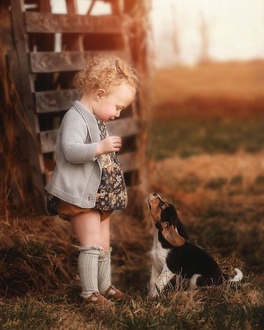 Magical Connection Between Kids And Animals By Andrea Martin