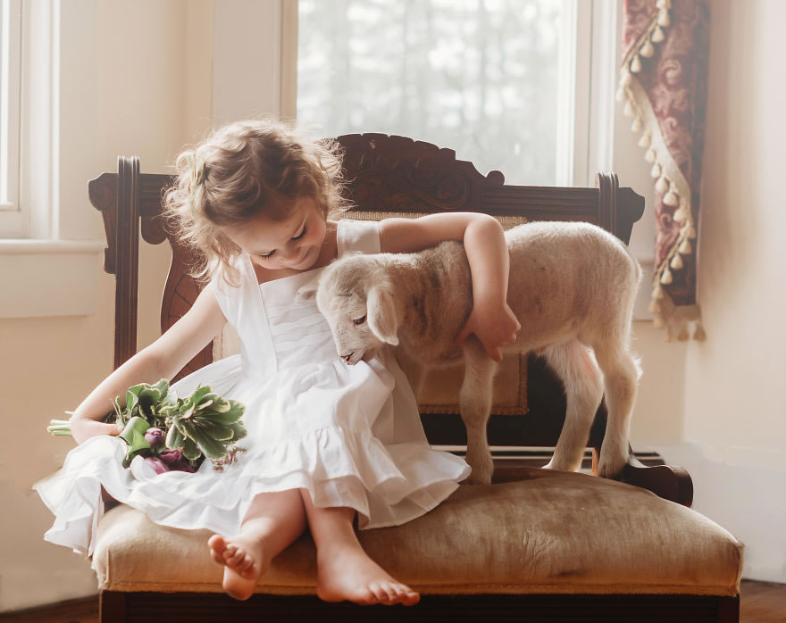 Magical Connection Between Kids And Animals By Andrea Martin