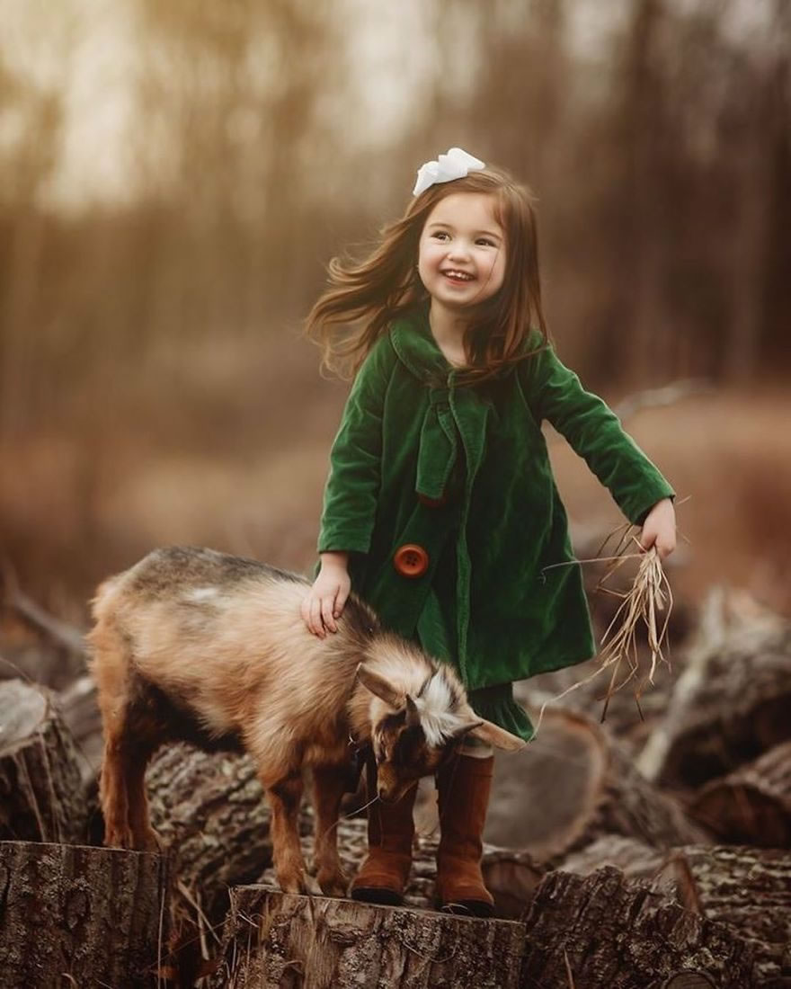 Magical Connection Between Kids And Animals By Andrea Martin