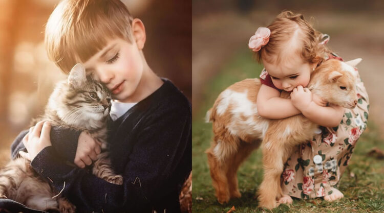 This Photographer Revealing The Magical Connection Between Kids And Animals