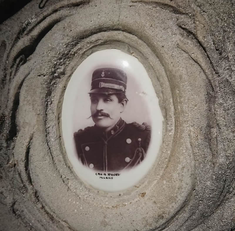 Old Tombstones In Italian Cemeteries By Laura Signorelli