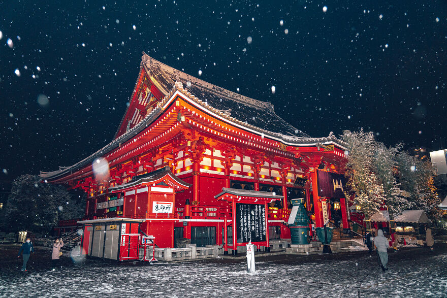 Tokyo Covered In Heavy Snow Captured By Yuichi Yokota