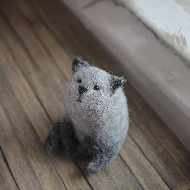 Whimsical Wool Creatures by Nastasya Shuljak