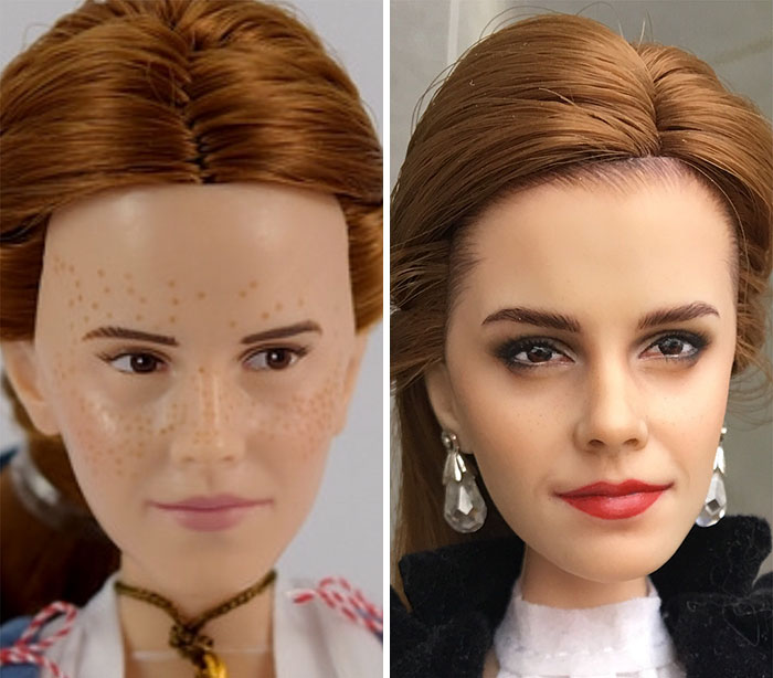 Removes Make-Up From Dolls By Olga Kamenetskaya