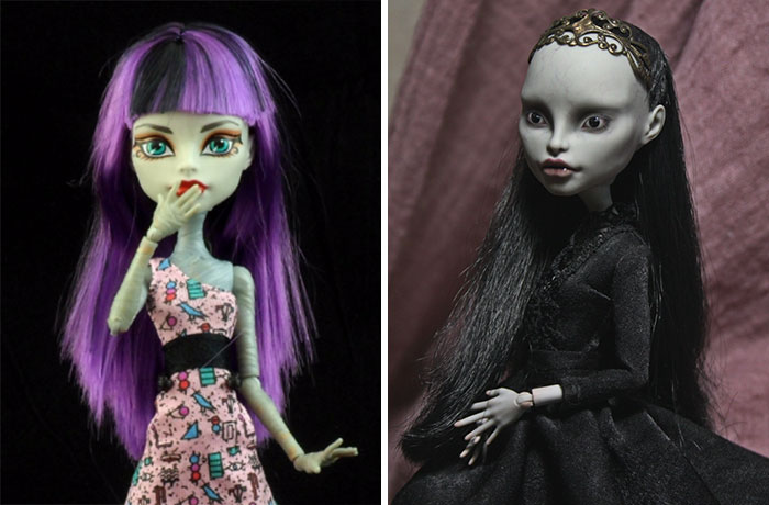 Removes Make-Up From Dolls By Olga Kamenetskaya