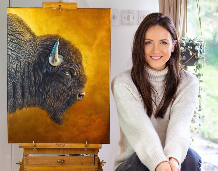 Realistic Animal Paintings By Sophie Green