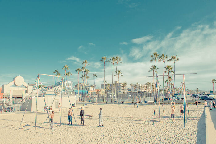 Strolled Through Streets Of Los Angeles By Helene Havard