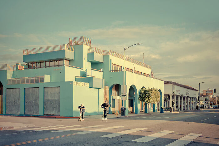 Strolled Through Streets Of Los Angeles By Helene Havard