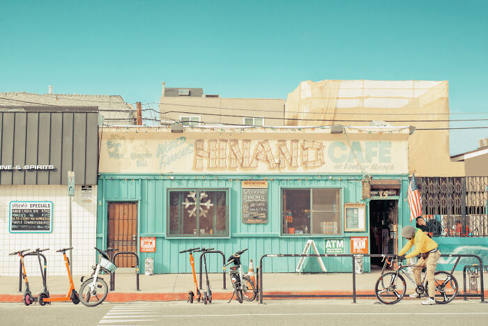 Strolled Through Streets Of Los Angeles By Helene Havard