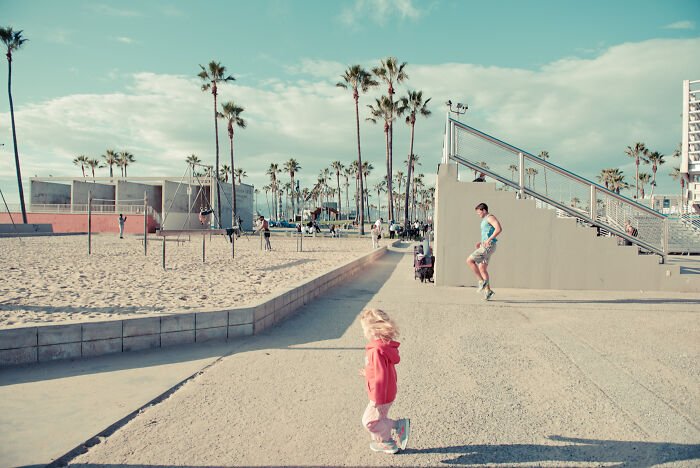 Strolled Through Streets Of Los Angeles By Helene Havard