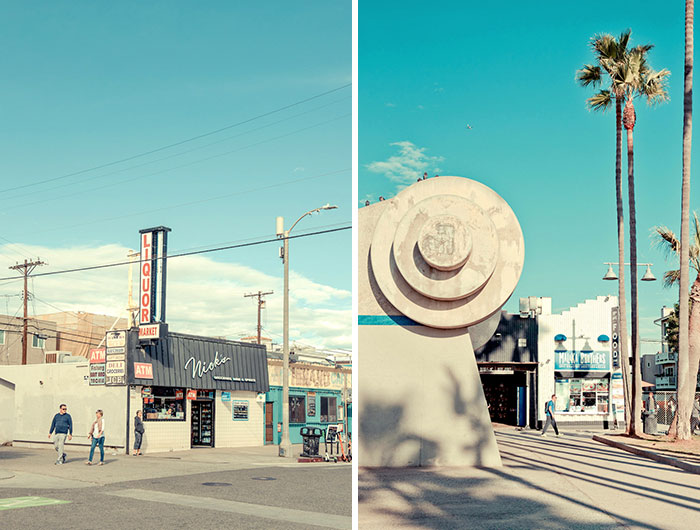 Strolled Through Streets Of Los Angeles By Helene Havard