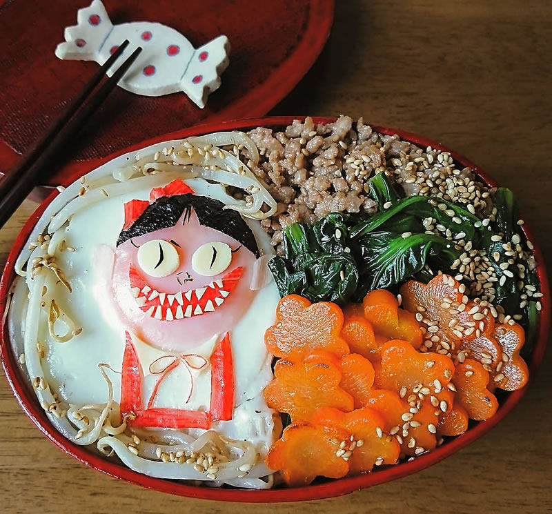 Mouthwatering Fried Egg Art By Japanese Mom