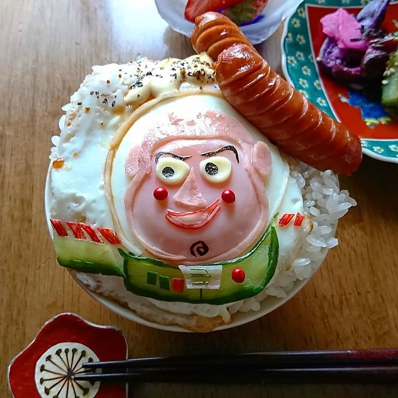 Mouthwatering Fried Egg Art By Japanese Mom