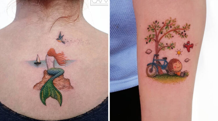 Cute Little Tattoos